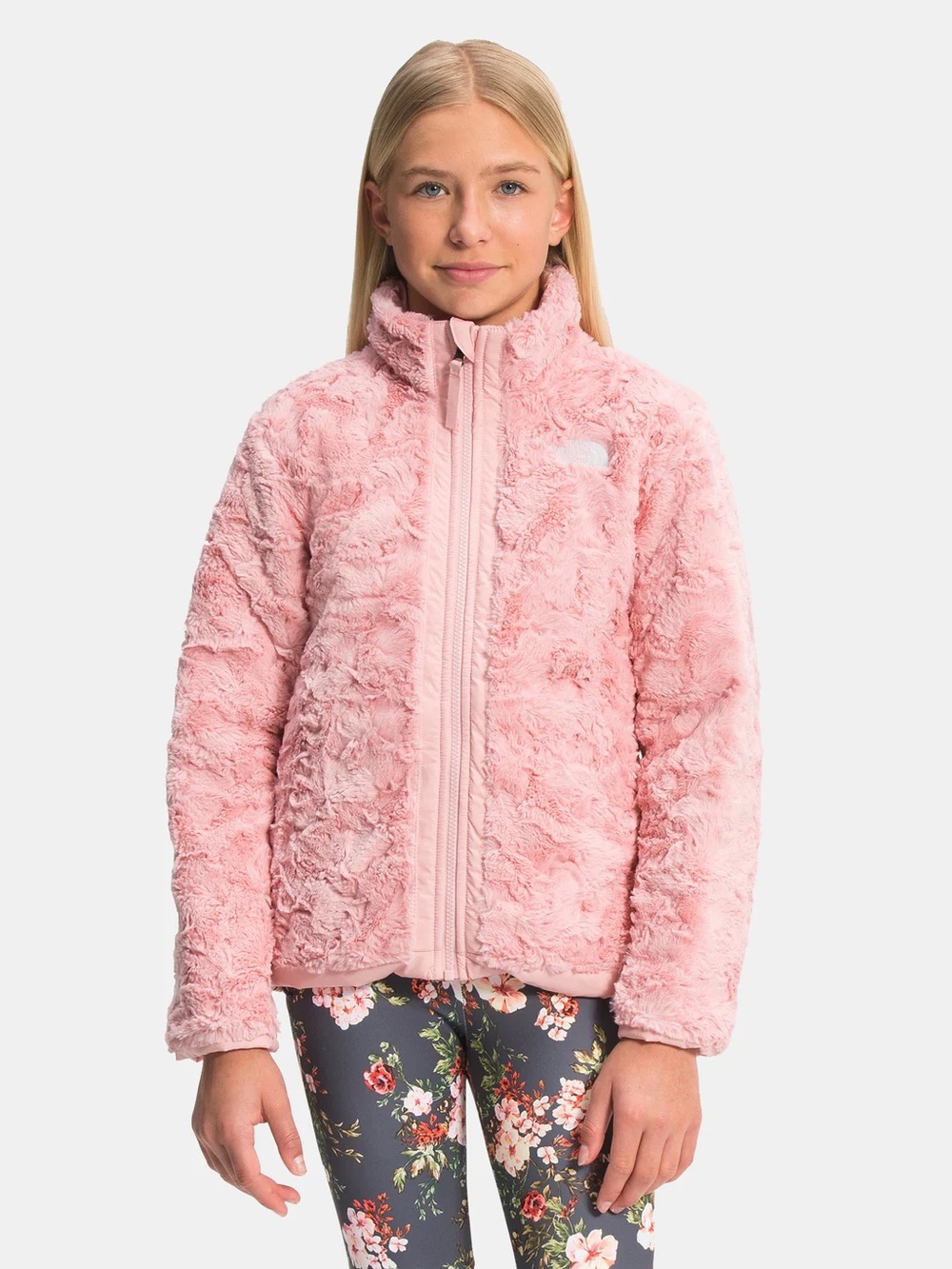 🩶 THE NORTH FACE PRINTED REVERSIBLE MOSSBUD SWIRL JACKET GIRLS' 🩶